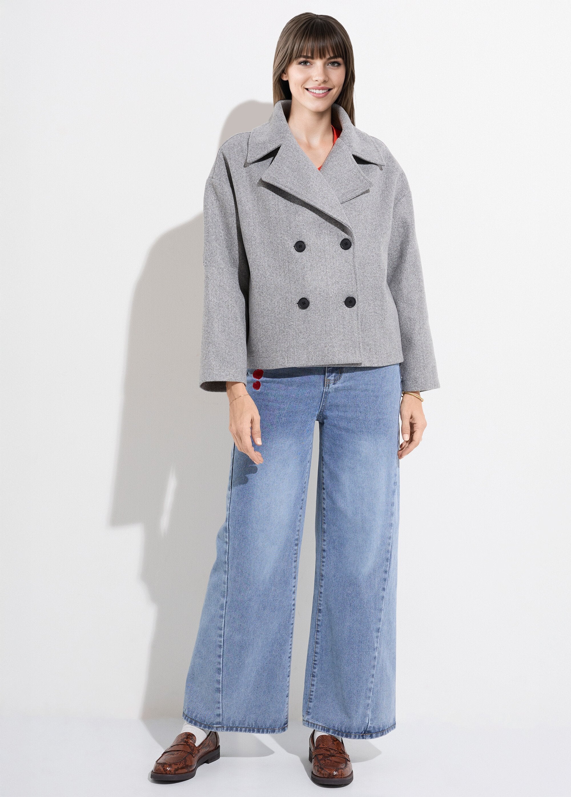 Short,_plain_wool-cloth_style_pea_coat_Heather_gray_SF1_slim