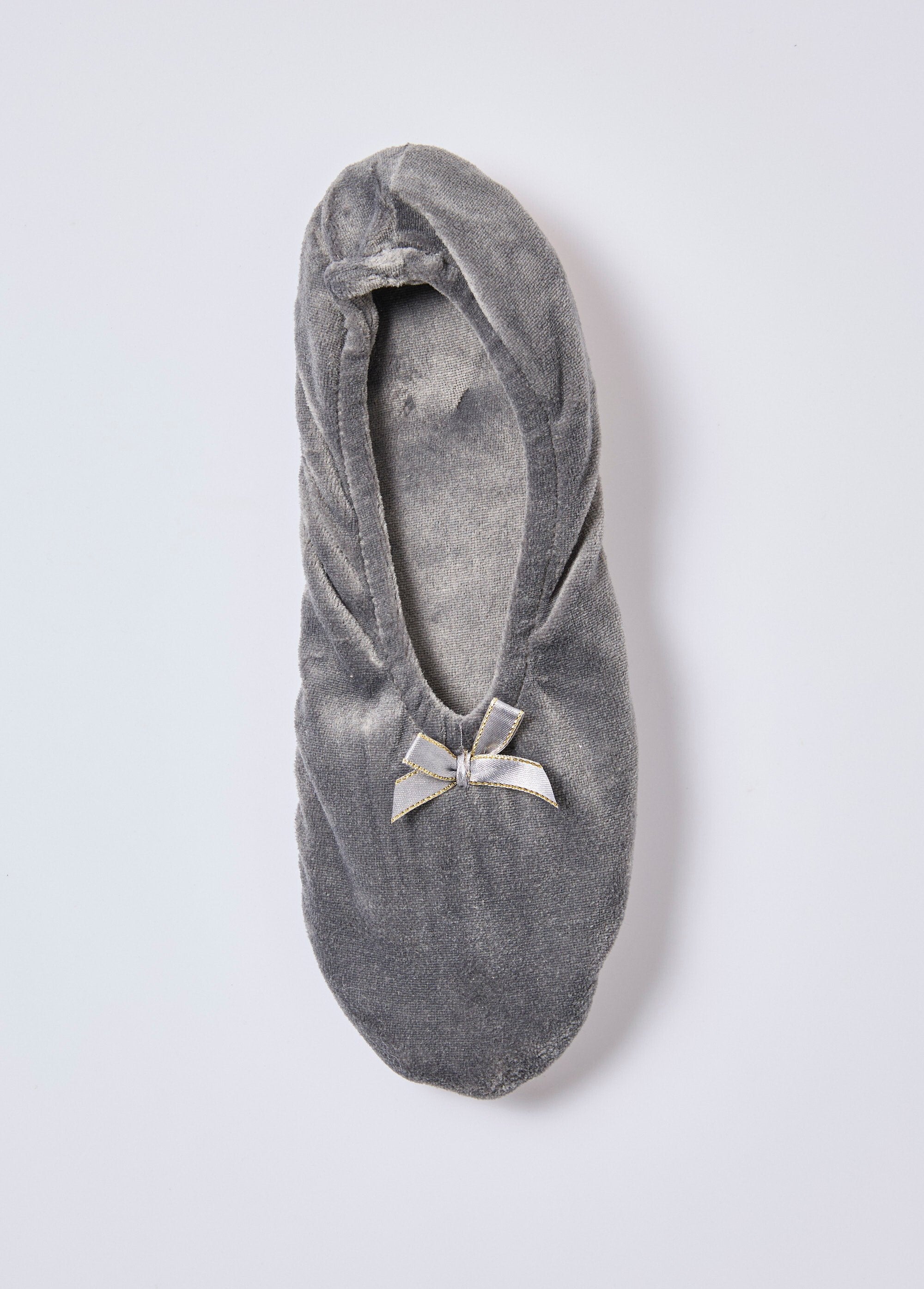 Velvet_ballerina-style_slippers_Gray_OV1_slim