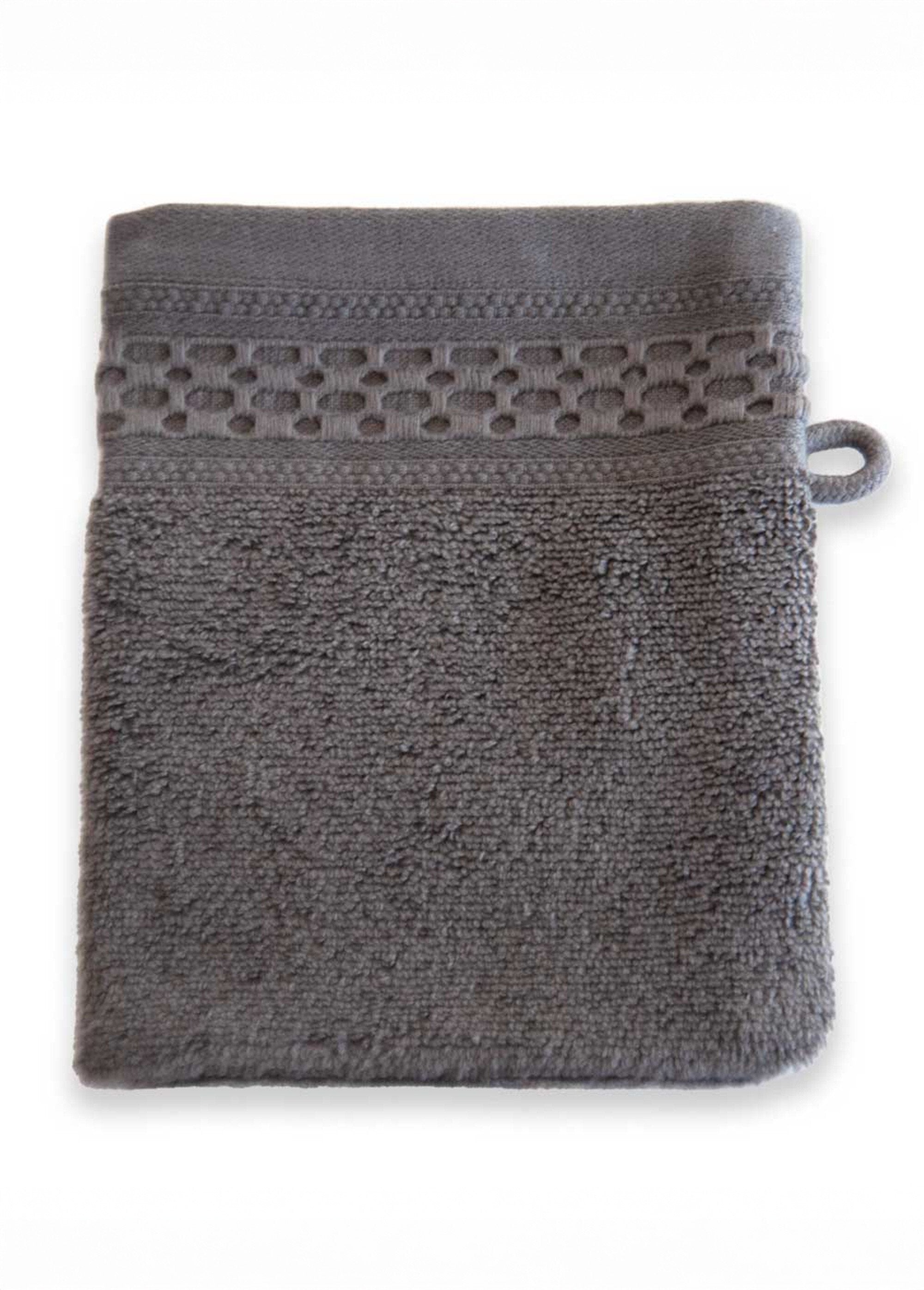 Ligne_de_linge_de_bain_pur_coton_épais_Anthracite_DE2_slim