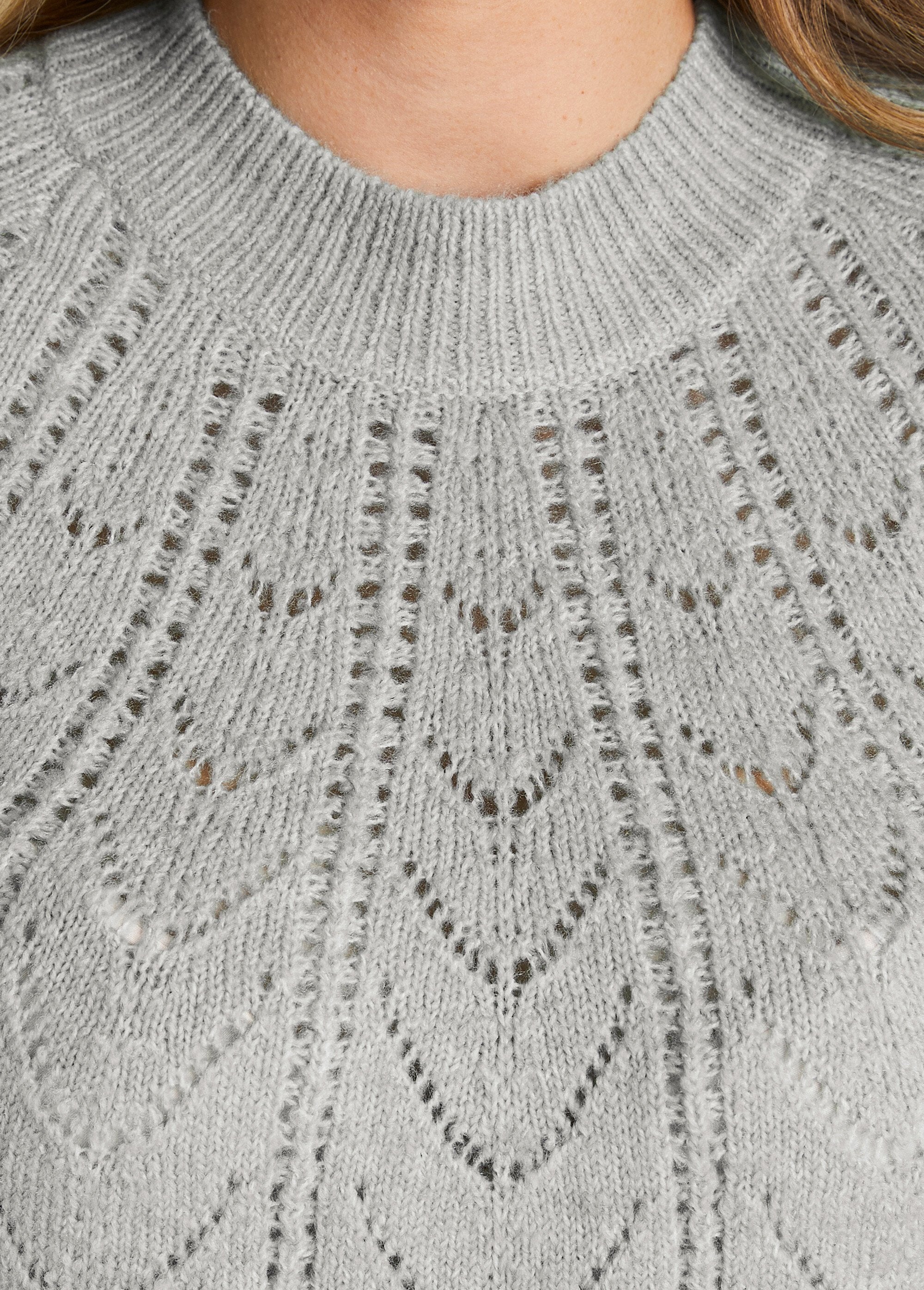 Round_neck_openwork_heathered_knit_sweater_Heather_gray_DE2_slim