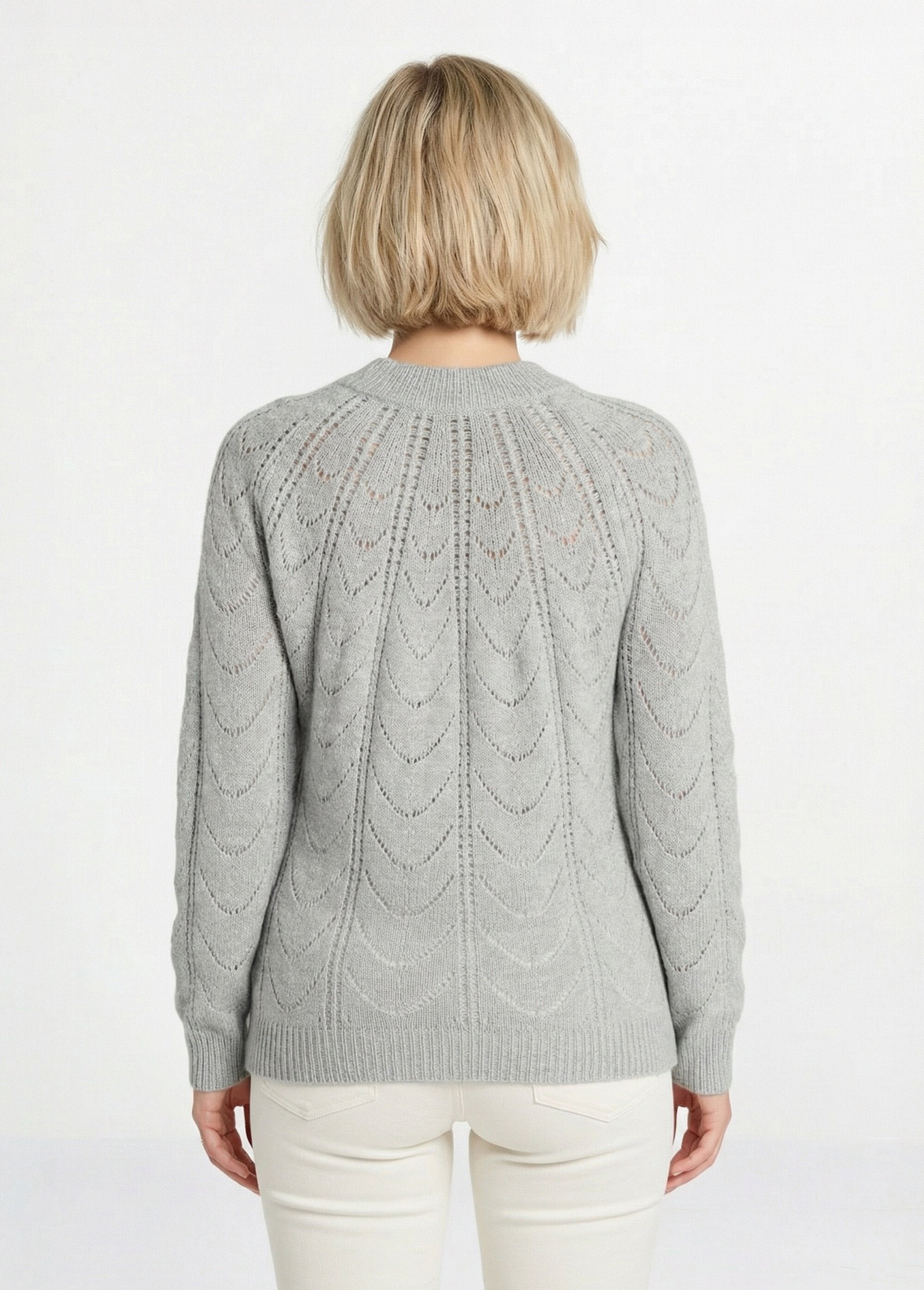 Round_neck_openwork_heathered_knit_sweater_Heather_gray_DO1_slim