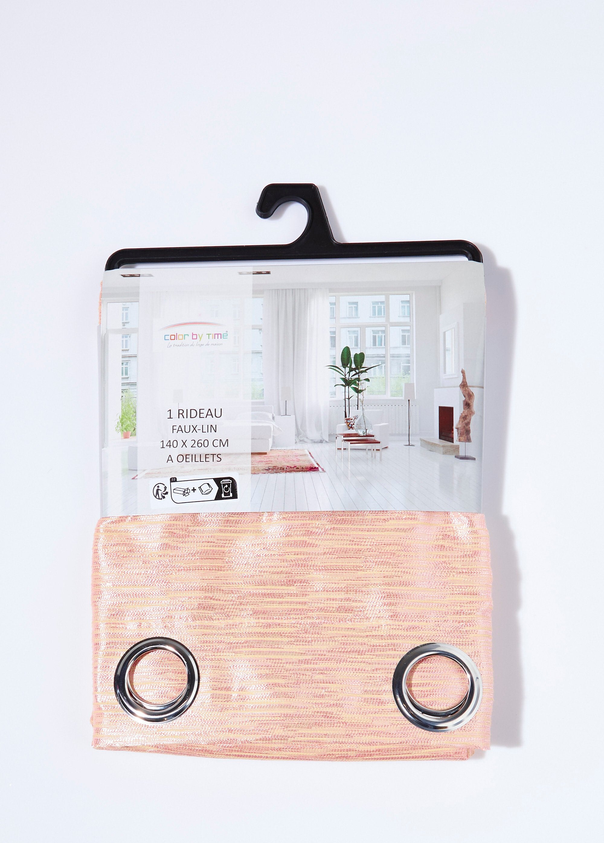 1-panel_curtain_with_bright_stripes_Salmon_DE2_slim