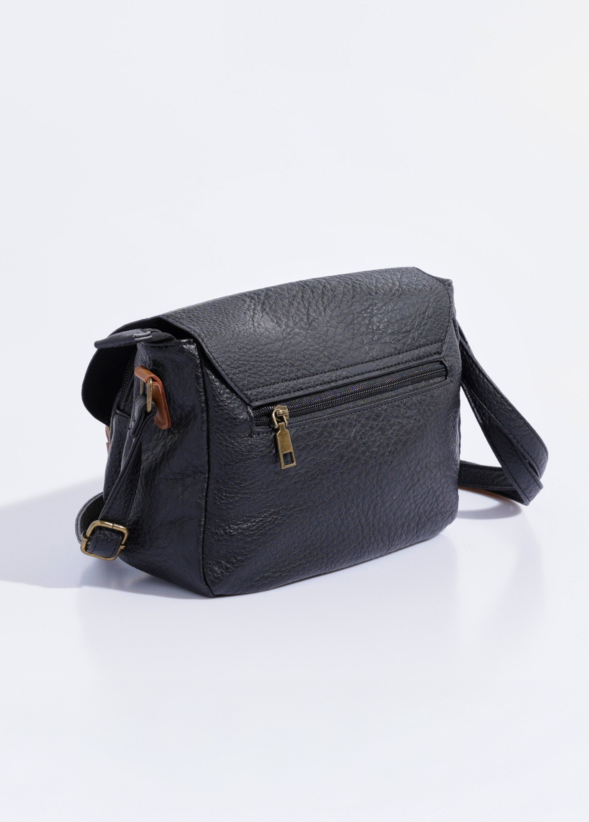Faux_leather_satchel_bag_with_shoulder_strap_Black_DO1_slim