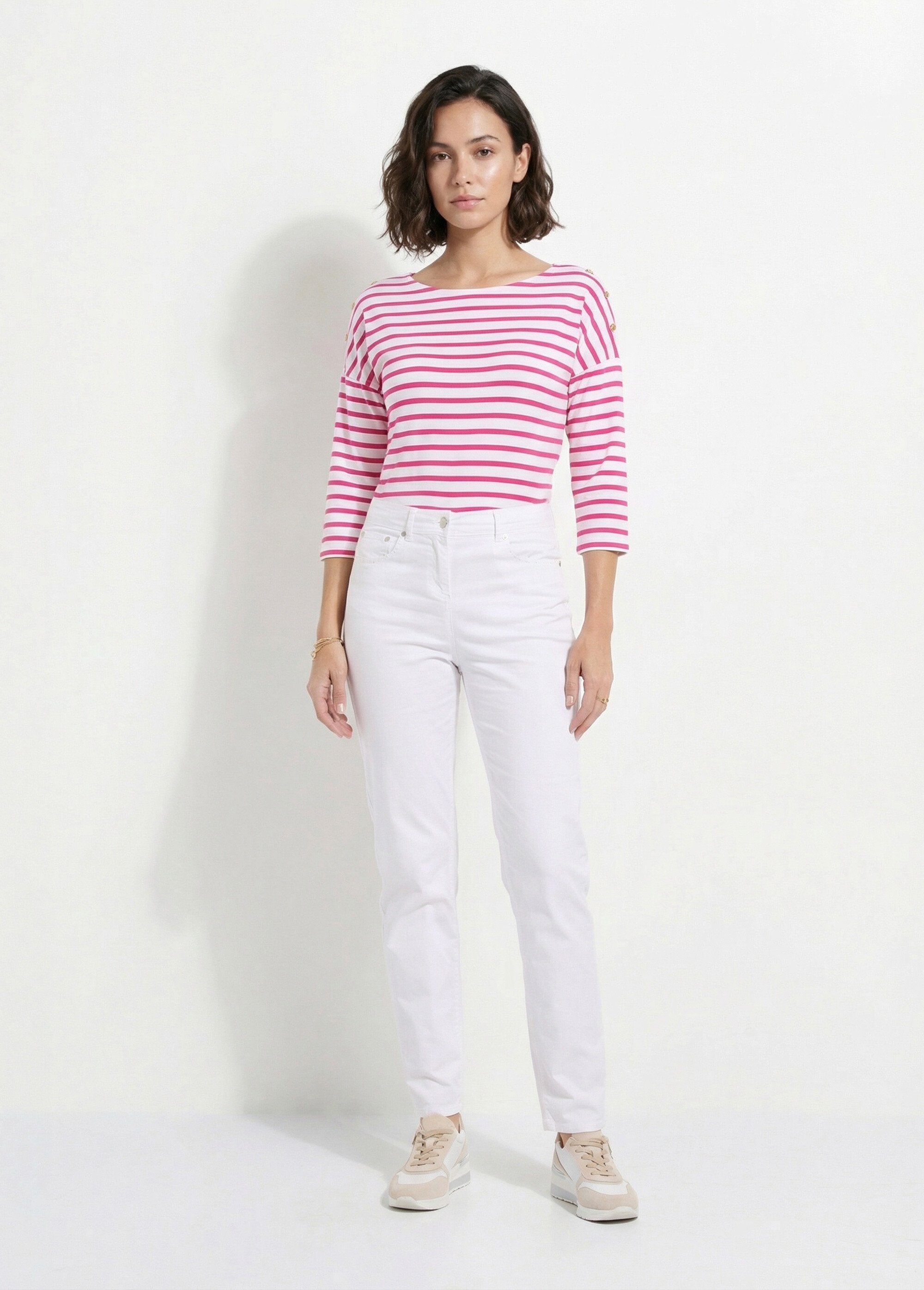 Striped_sailor_t-shirt_with_short_long_sleeves_White_and_fuchsia_SF1_slim