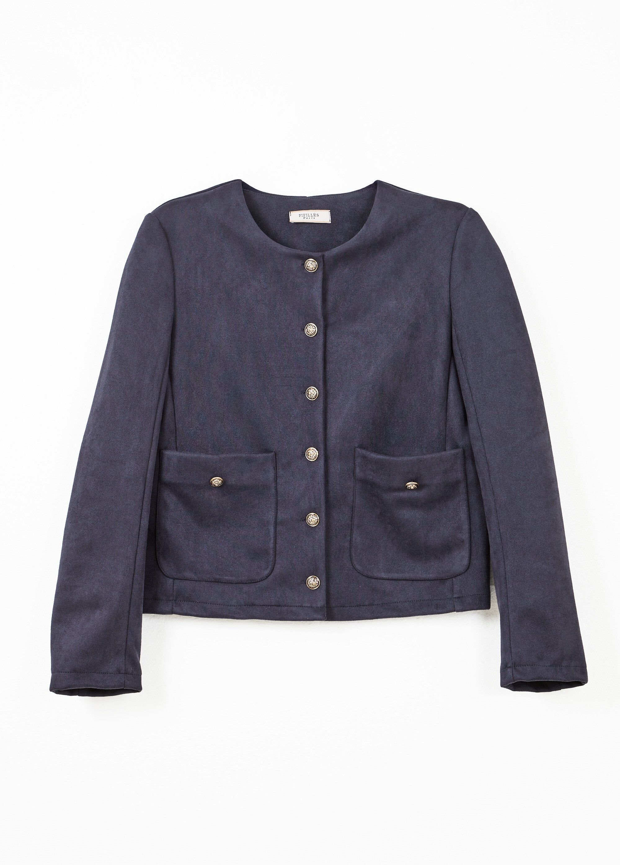 Short_navy_collarless_button-down_jacket_Marine_AP1_slim