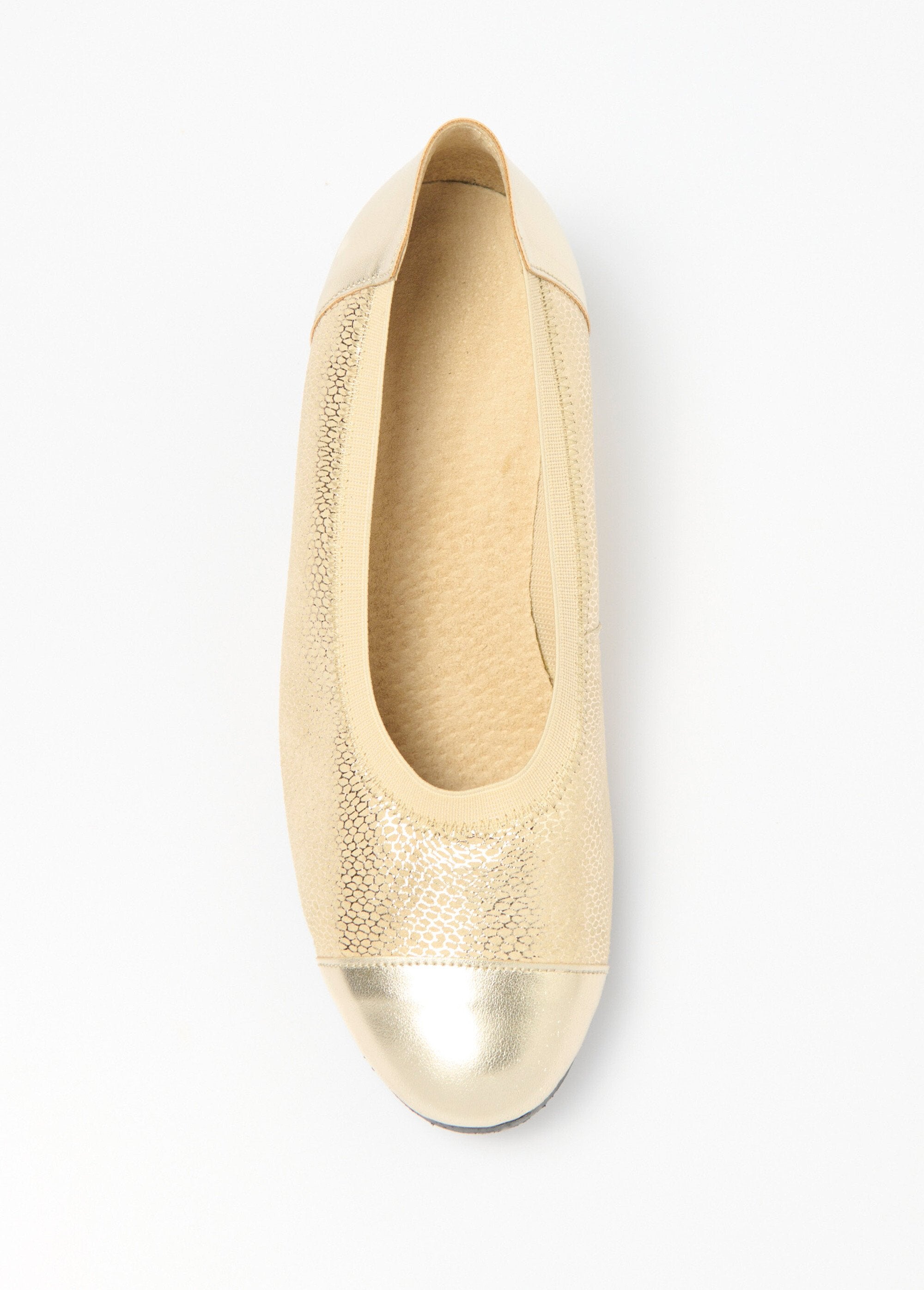 Two-material_comfort_width_leather_wedge_ballerinas_Golden_OV1_slim