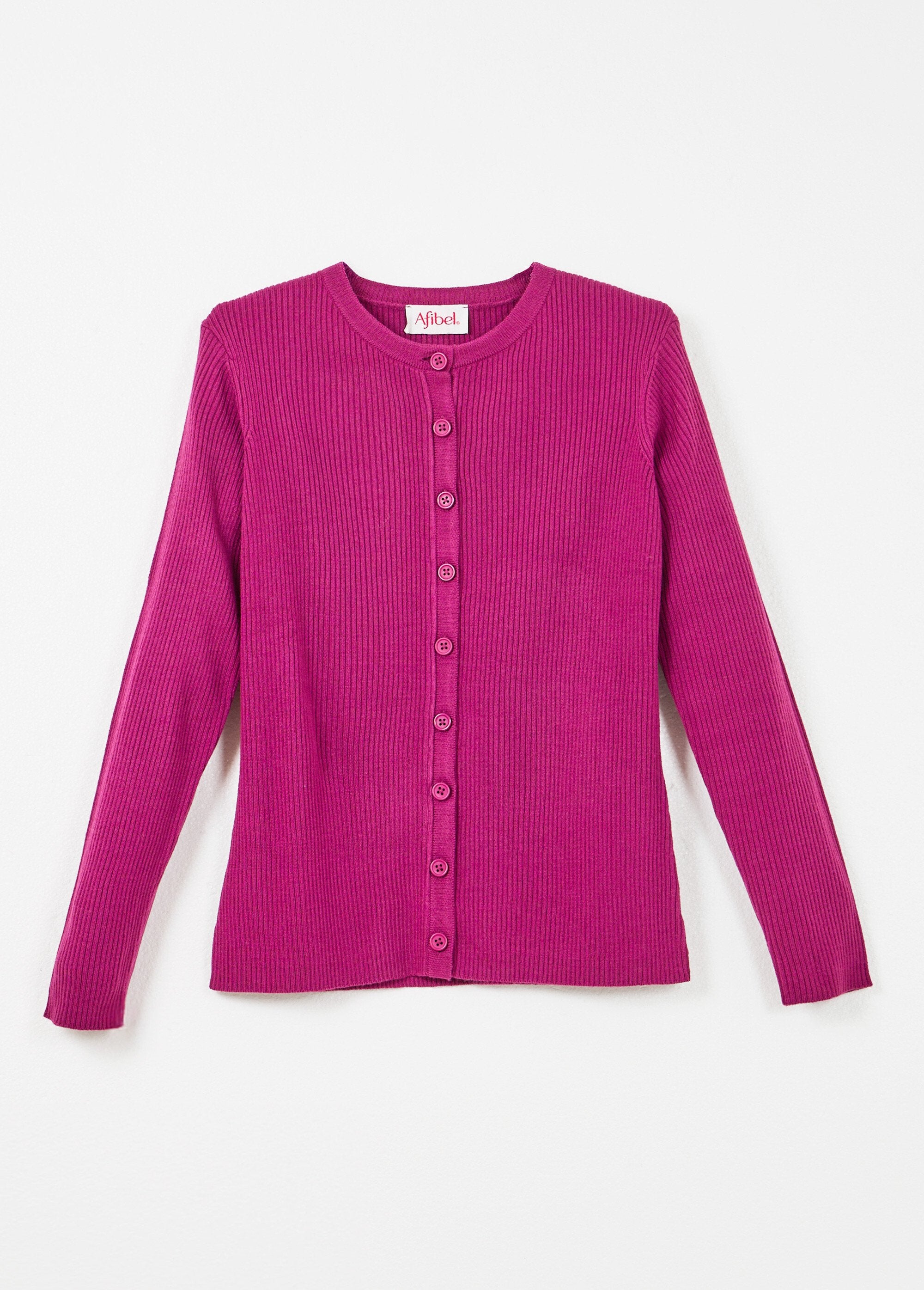 Plain_ribbed_knit_button-front_cardigan_Cyclamen_AP1_slim