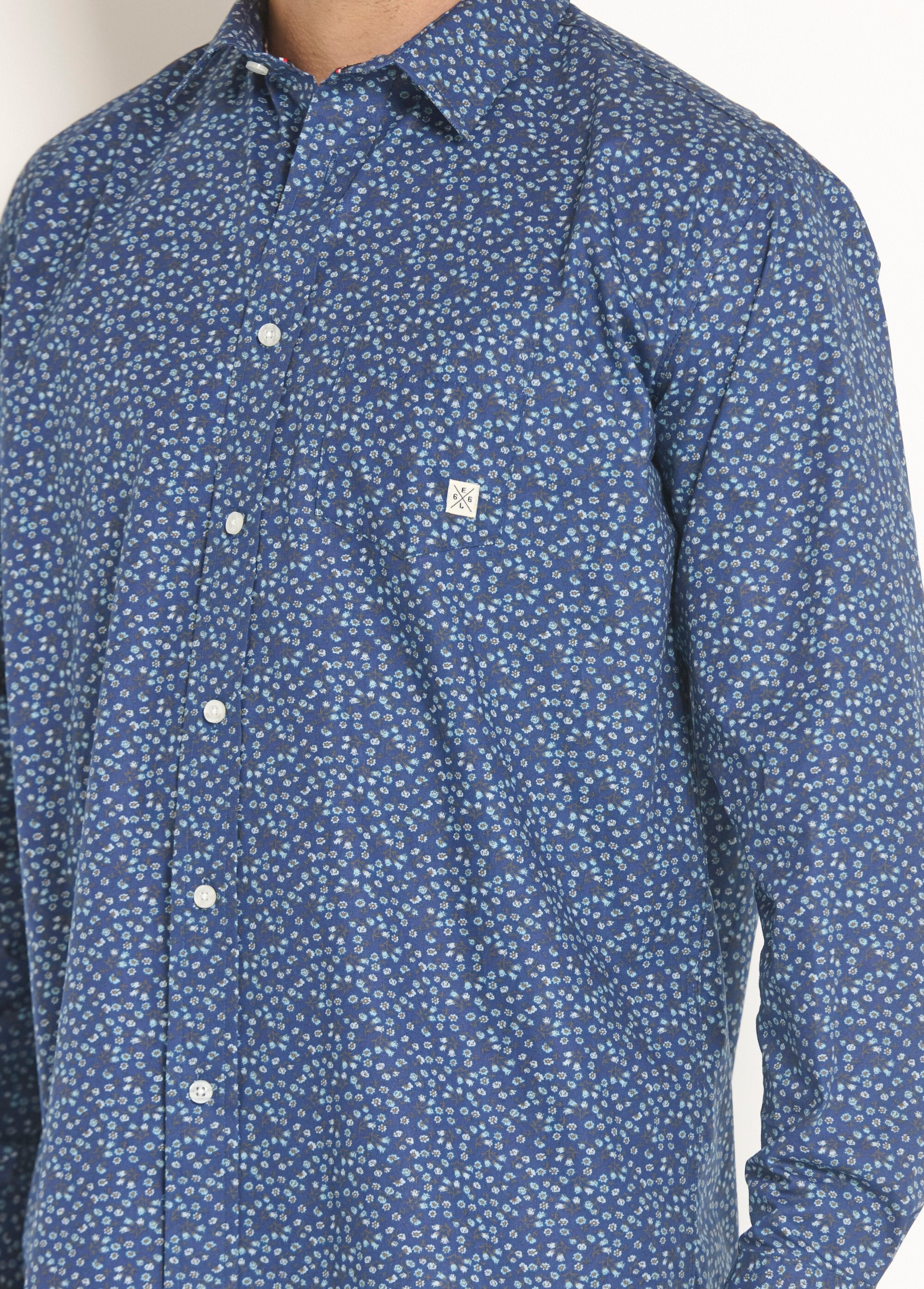 Fancy_printed_cotton_shirt_Marine_DE1_slim