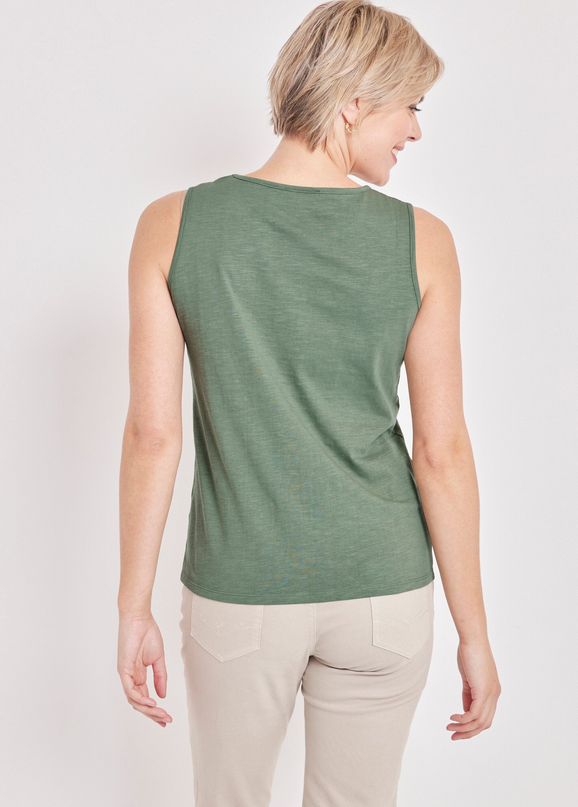 Short_cotton_slub_knit_tank_top_Khaki_DO1_slim