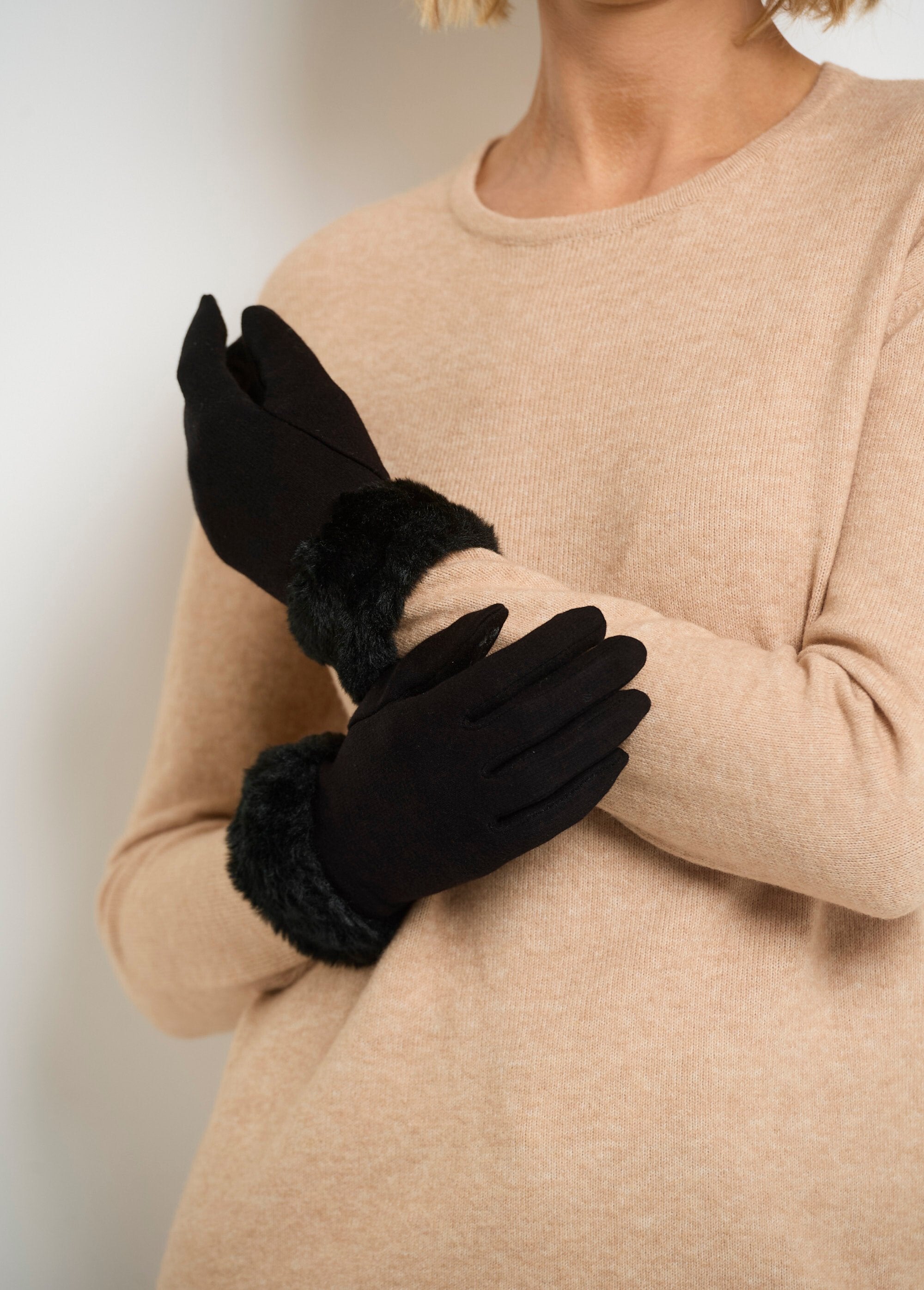 Faux_fur_trim_mesh_gloves_Black_DE1_slim