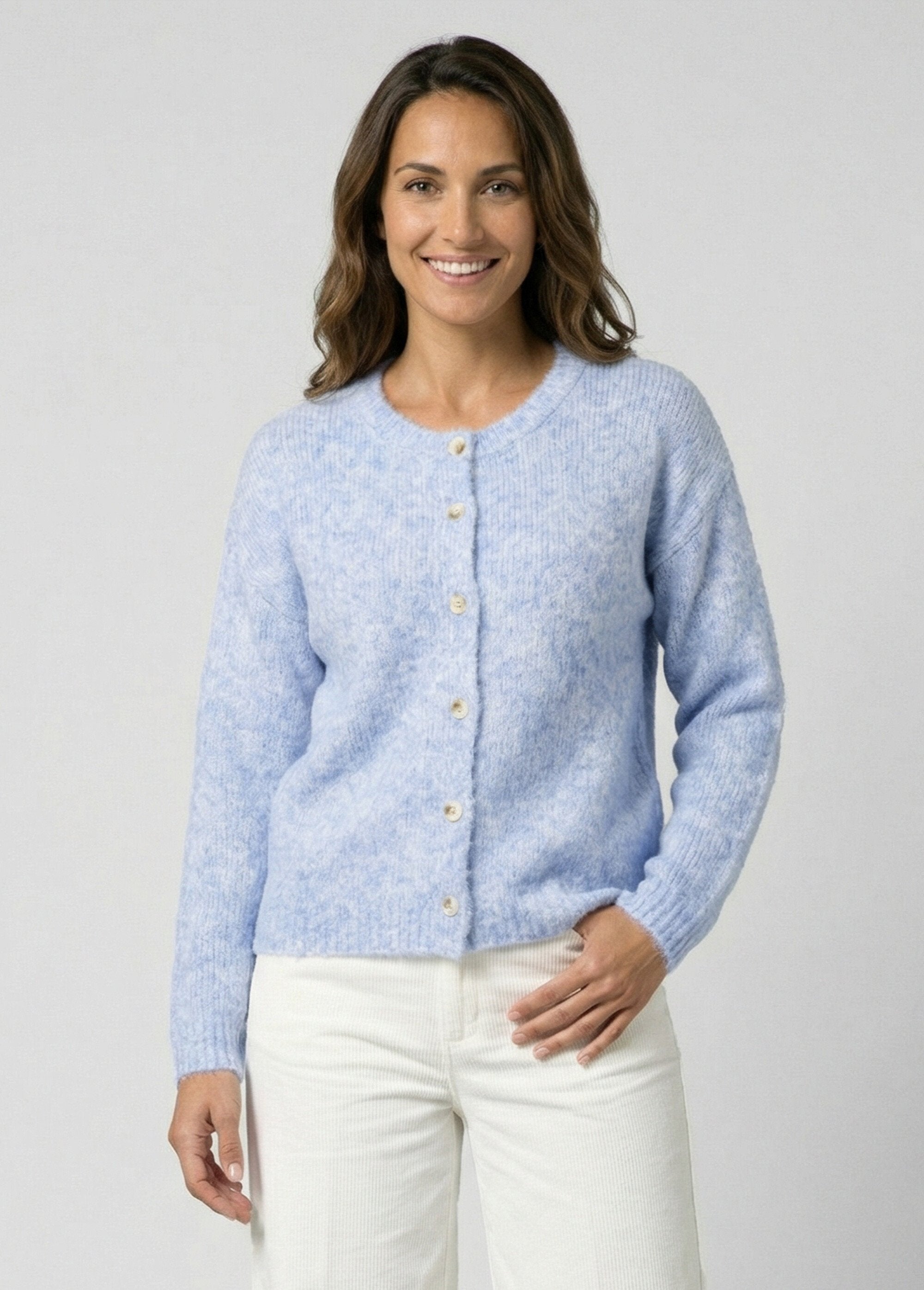 Round_neck_knitted_cardigan_with_wool_Blue_FA1_slim