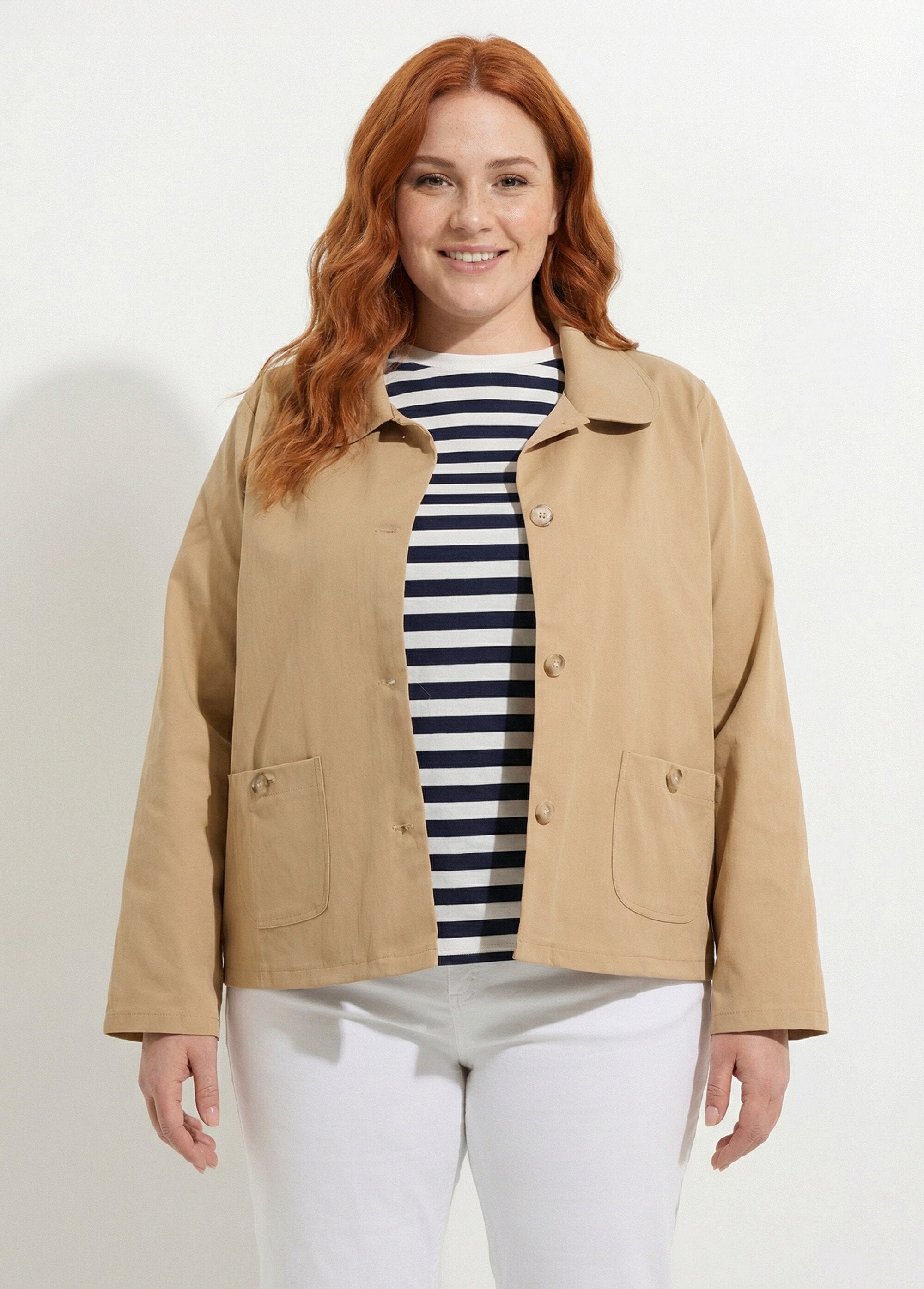 Short_cotton_jacket,_Peter_Pan_collar_Beige_FA1_curvy
