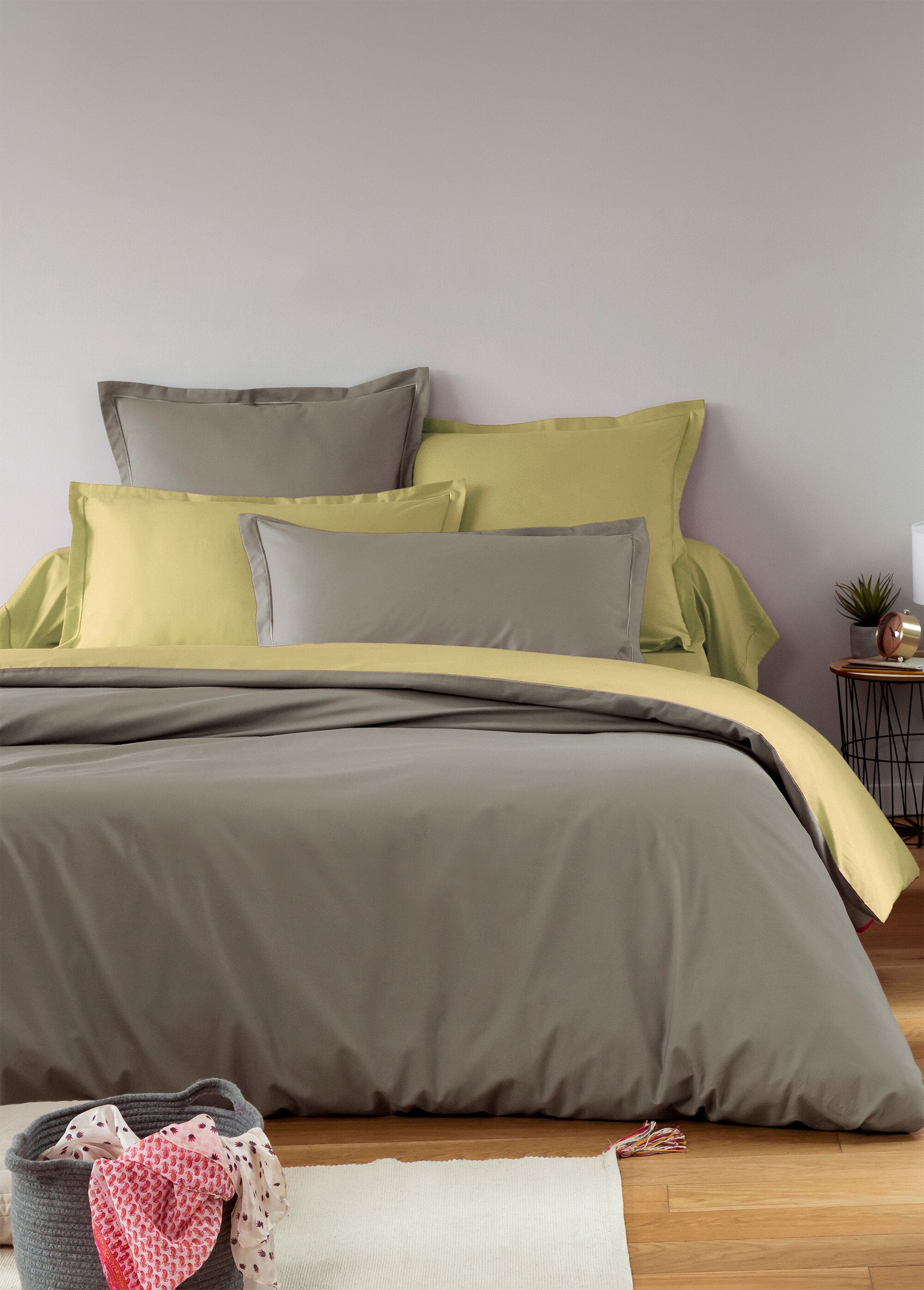 Pure_cotton_plain_duvet_cover_RELAX_Almond_green_and_mastic_FA1_slim