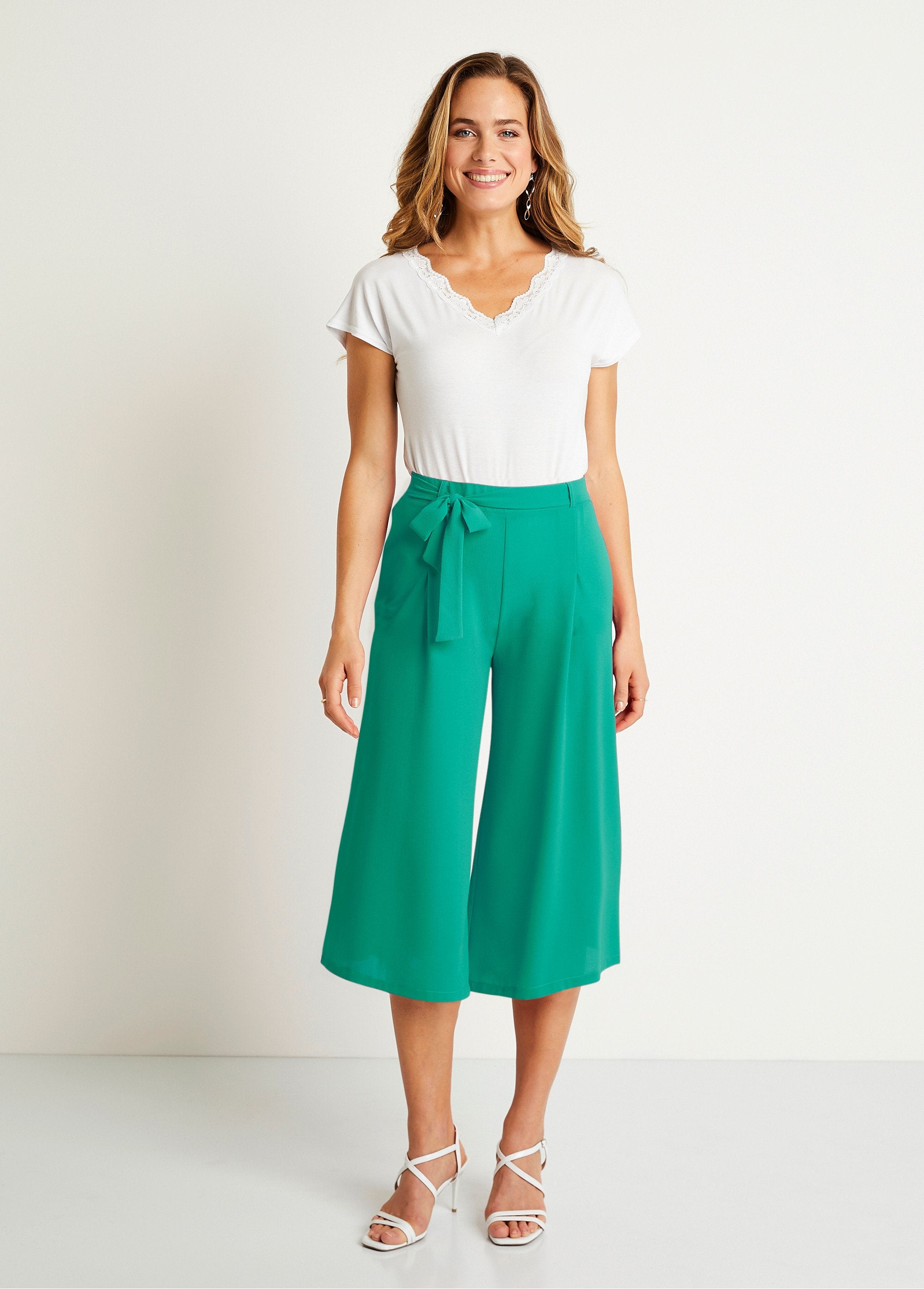 Long_culottes_with_semi-elasticated_waist_Plain_green_SF1_slim