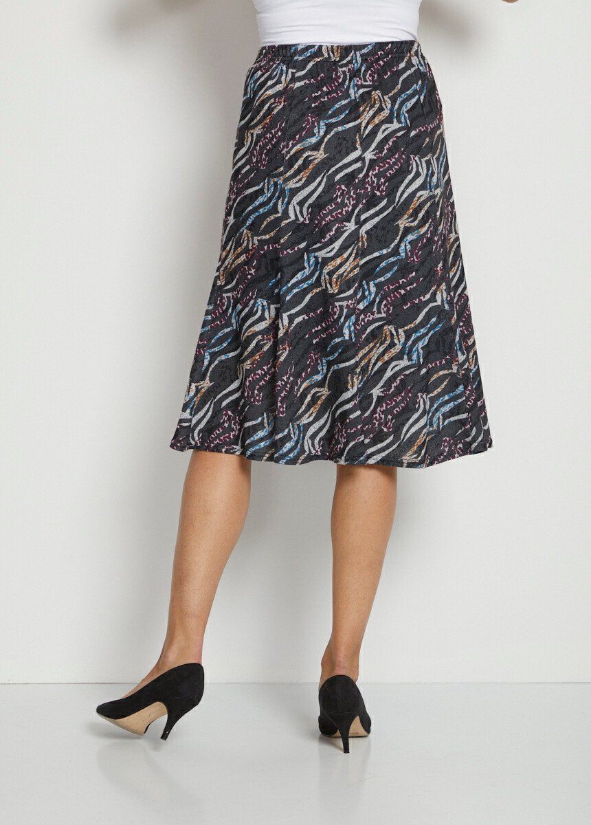 Printed_knit_flared_mid-length_skirt_Gray_print_DO1_slim