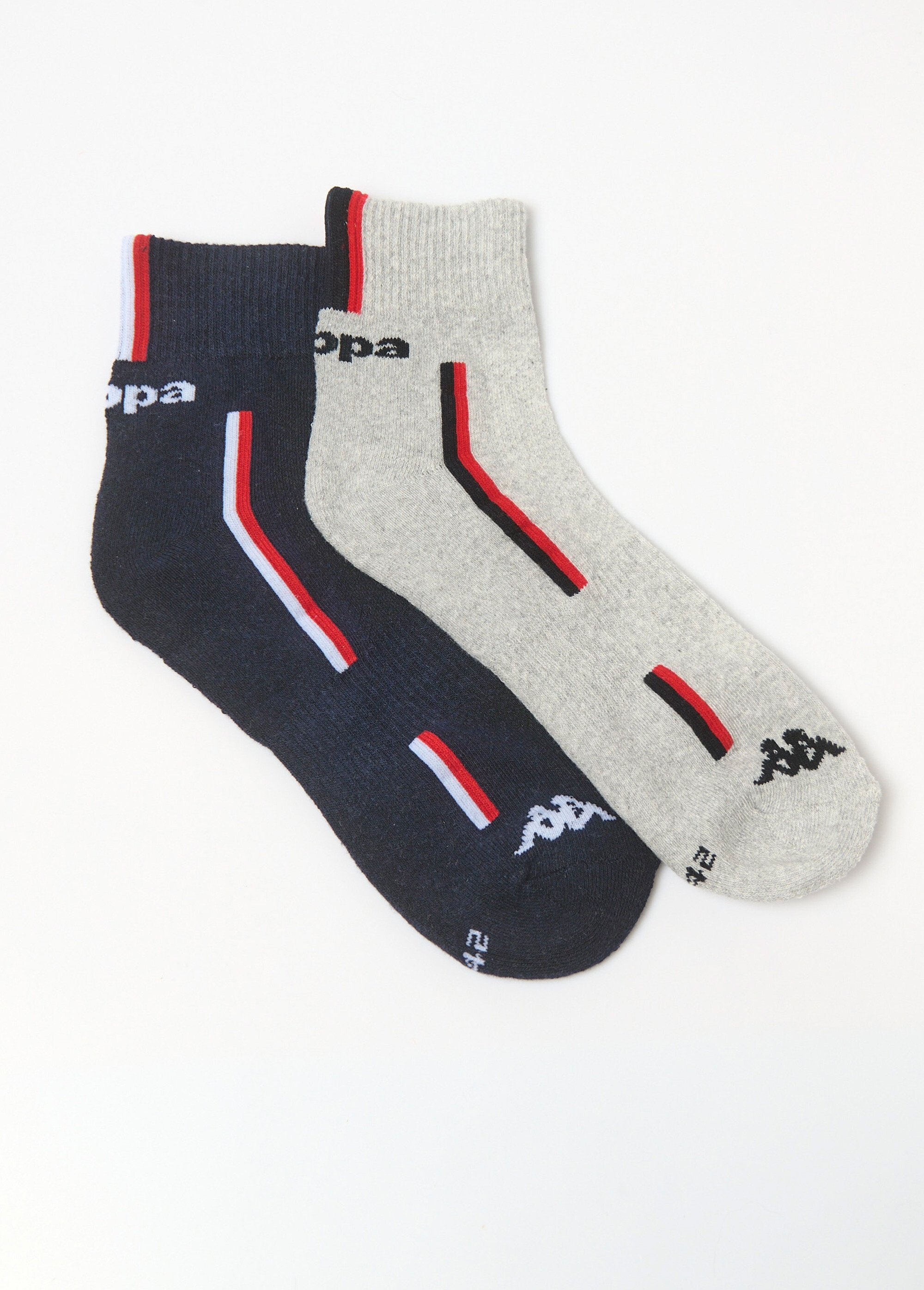 Kappa®_-_Pack_of_2_assorted_logo_socks_Gray_set_2_FA1_slim