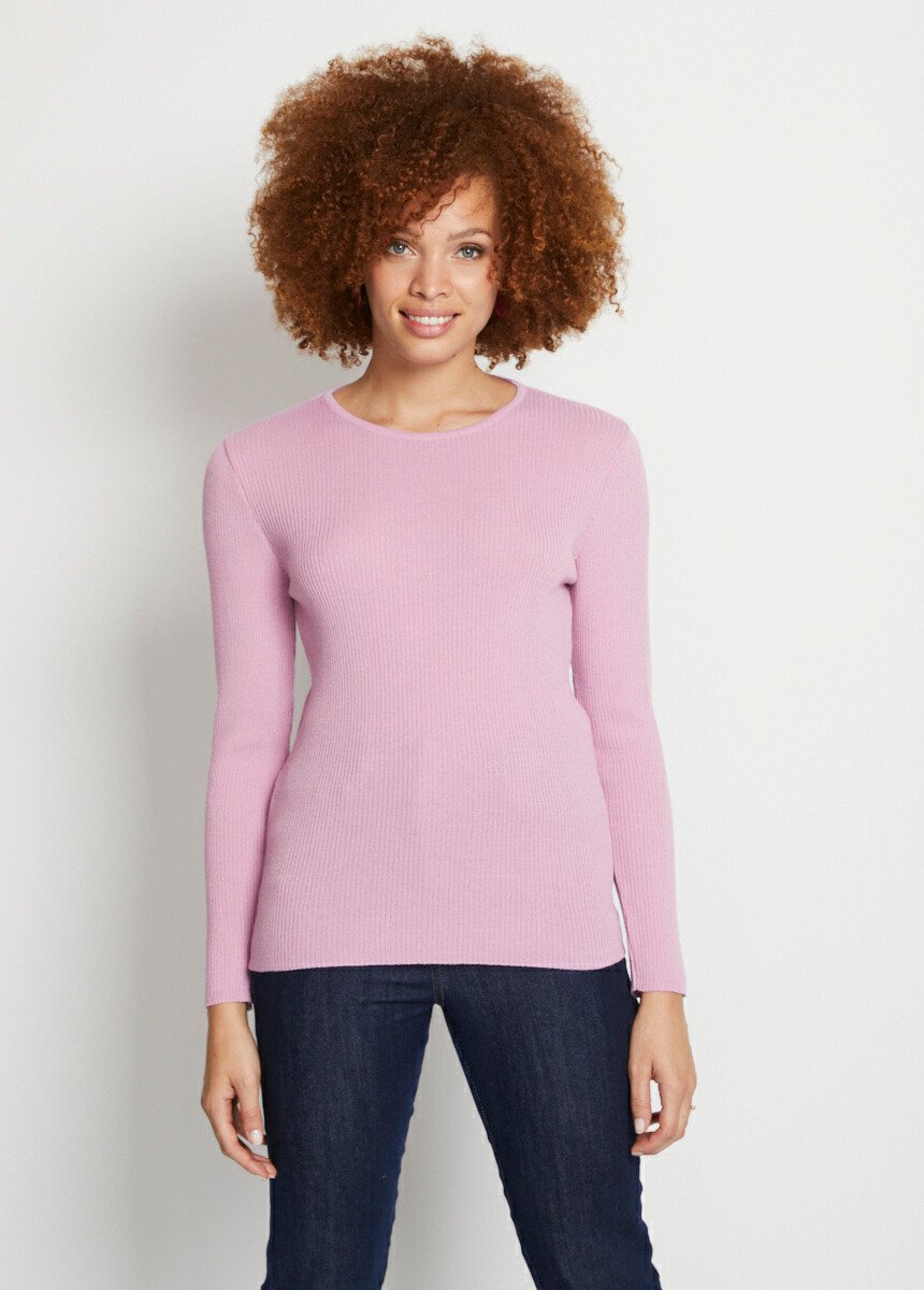 Warm_round_neck_merino_wool_sweater_Pink_FA1_slim