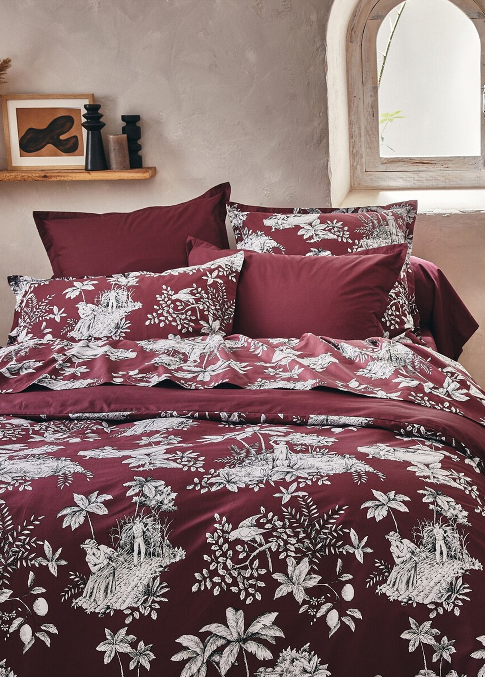 Cotton_percale_flat_sheet_MARTINIQUE_Garnet_DE1_slim