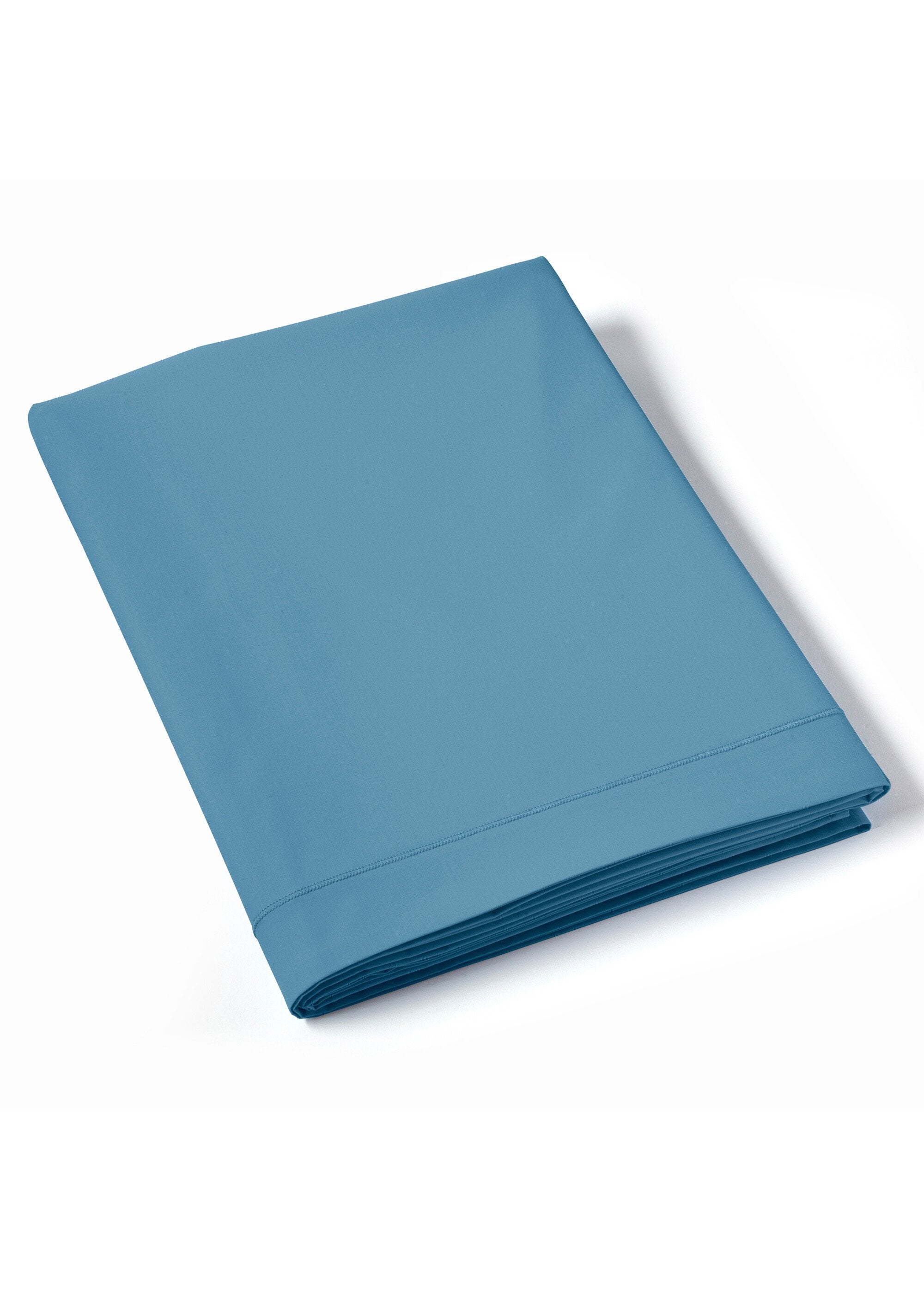 REPOS_plain_cotton_percale_flat_sheet_Celadon_FA1_slim