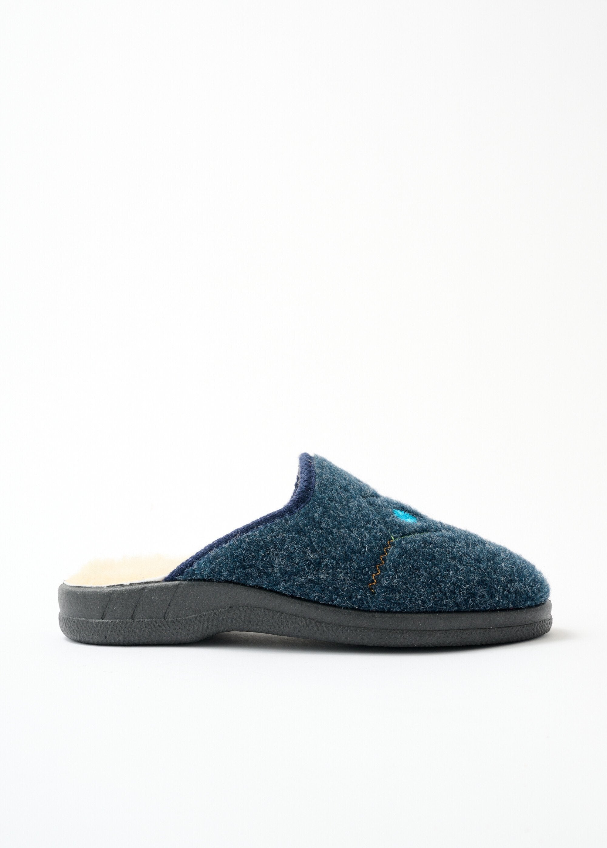 Comfort_width_embroidered_fur-lined_mule_slippers_Marine_DR1_slim