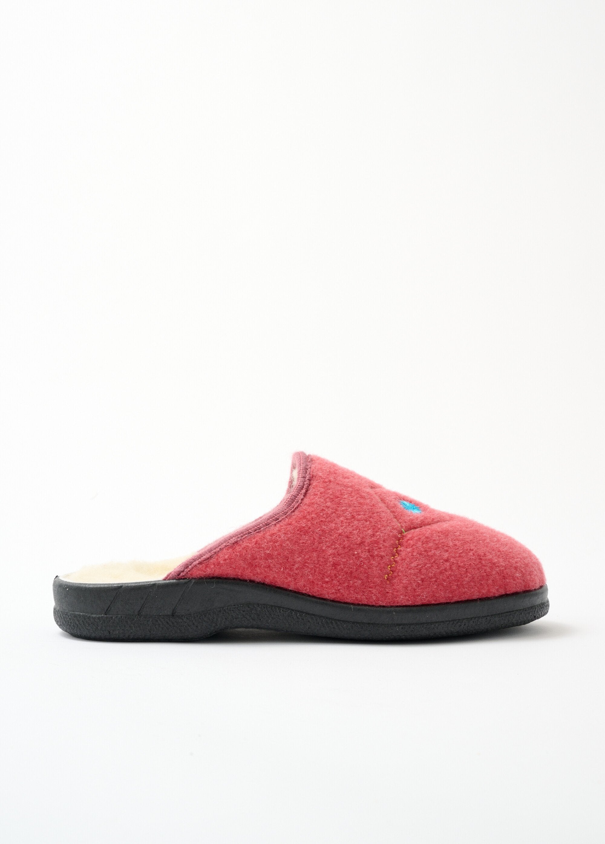 Comfort_width_embroidered_fur-lined_mule_slippers_Rosewood_DR1_slim