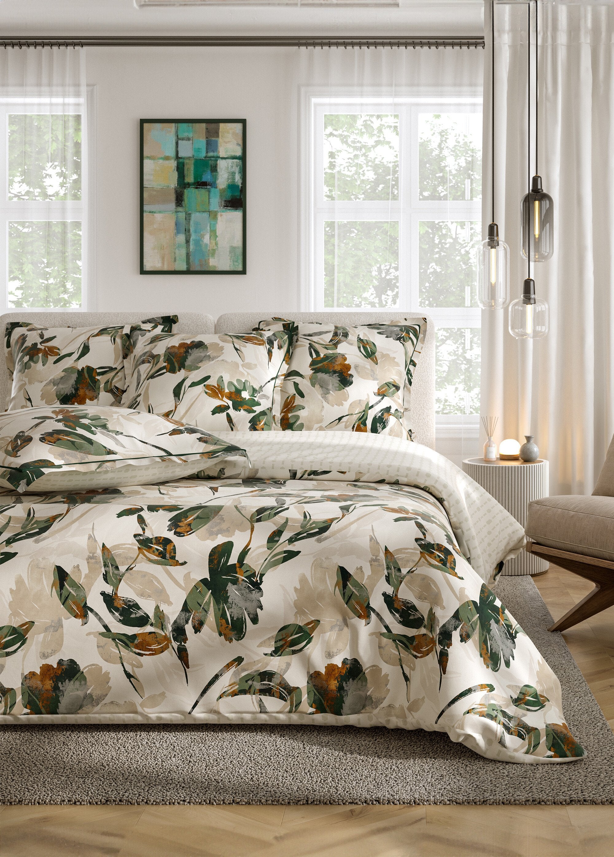 4-piece_percale_bed_set_with_flat_sheet,_watercolor_Beige_print_FA1_slim