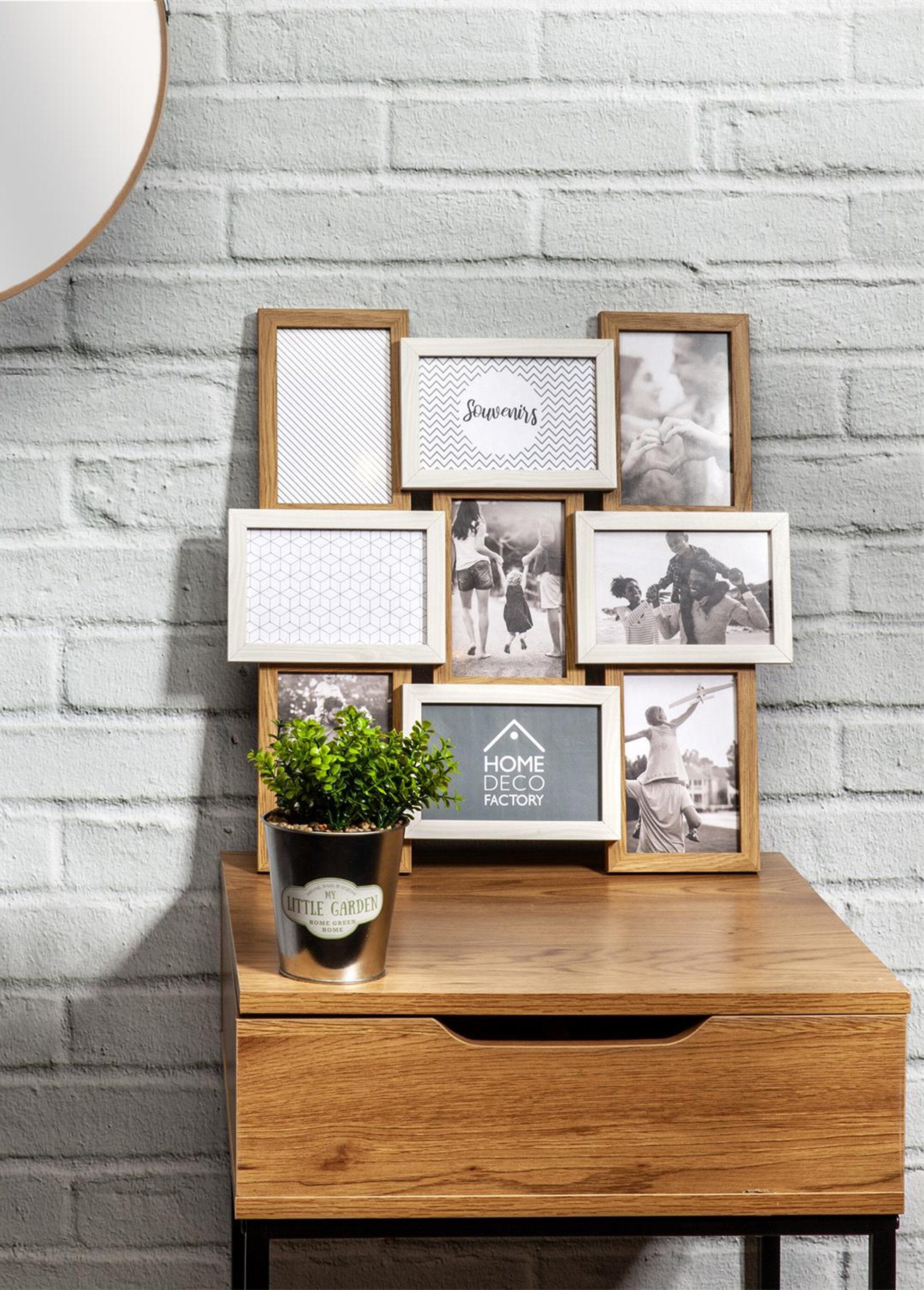 Pele_mele_photo_9_wood-style_frames_Marron_SF1_slim