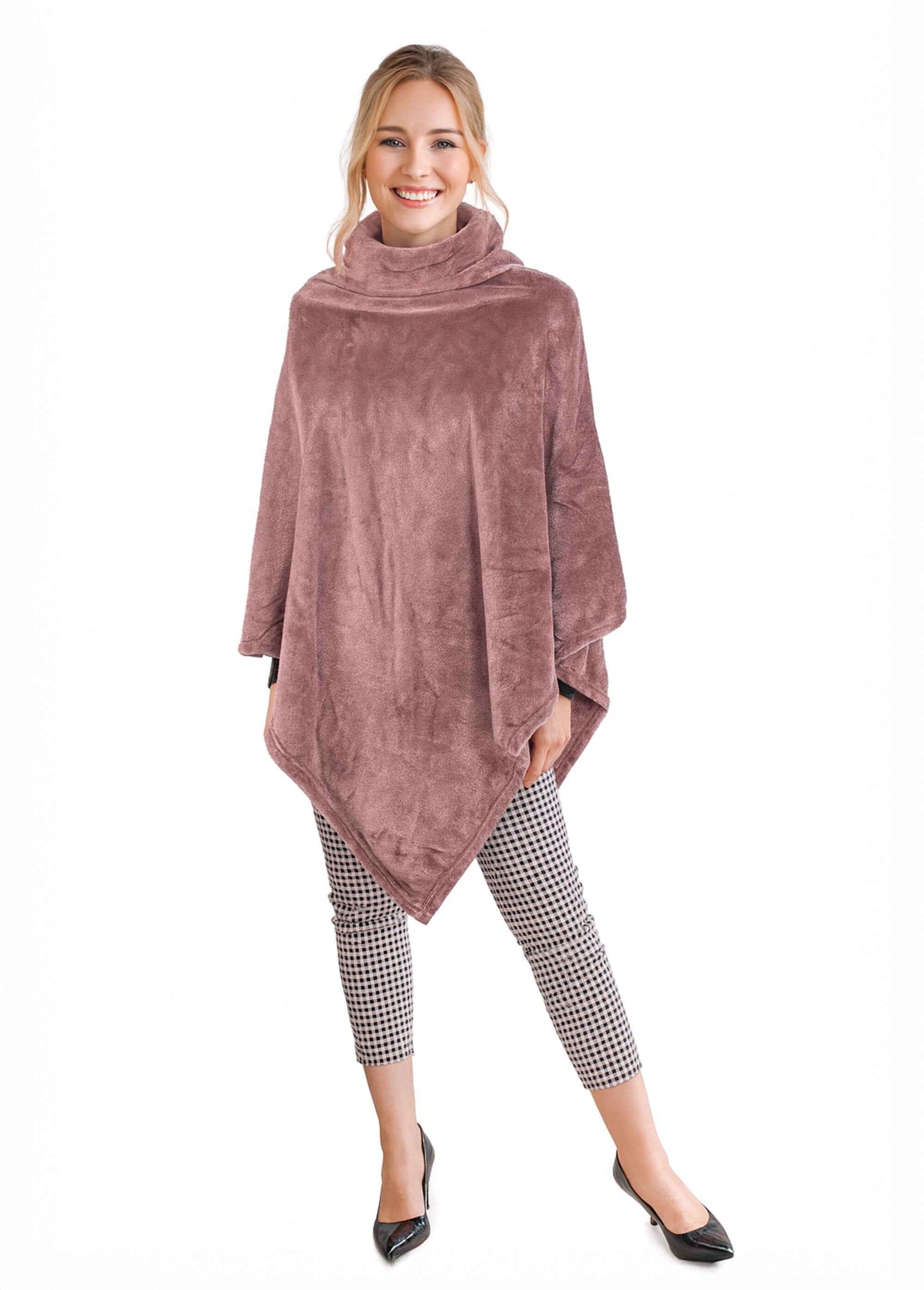 Fleece_poncho_with_a_high_collar_Pink_FA1_slim