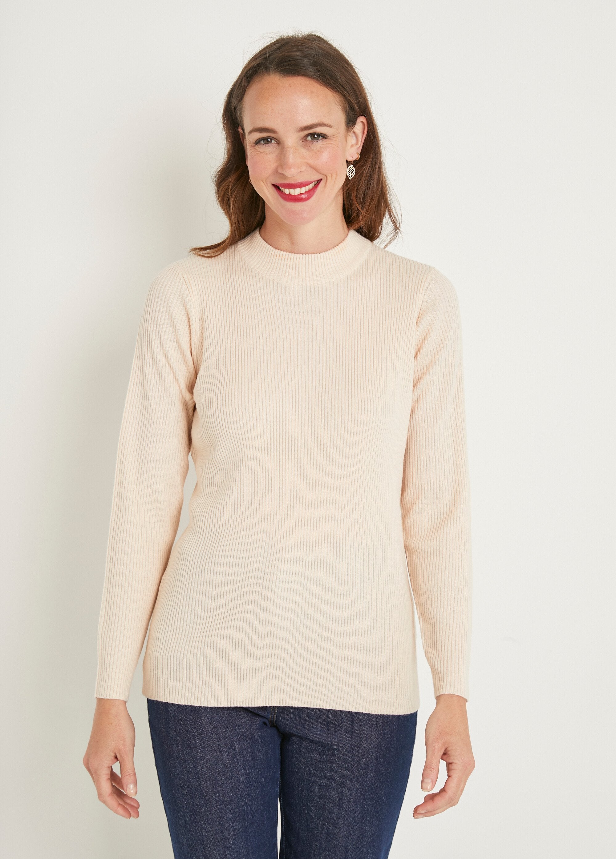 Rib-knit_high-neck_sweater_Beige_FA1_slim