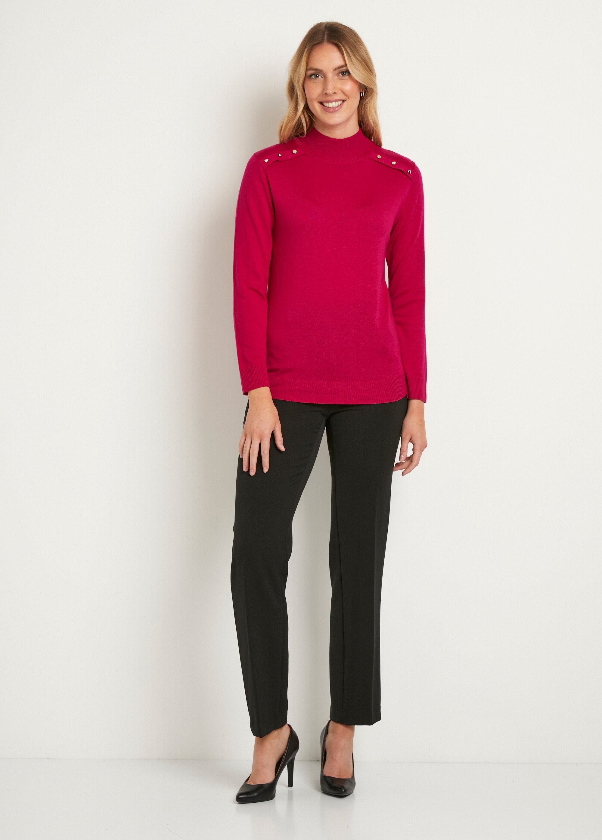 Fine_plain_jersey_high_neck_sweater_with_merino_wool_Cassis_SF1_slim