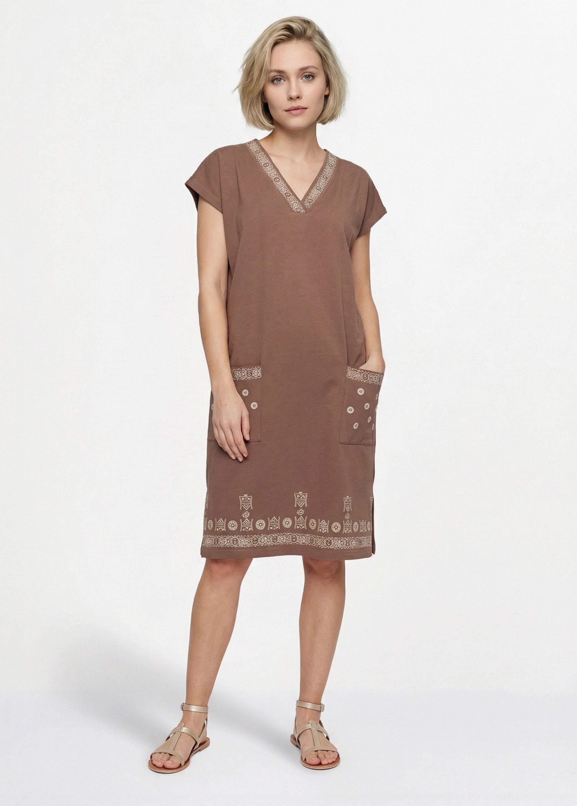 Short_loose_beach_dress_Brown_FA1_slim
