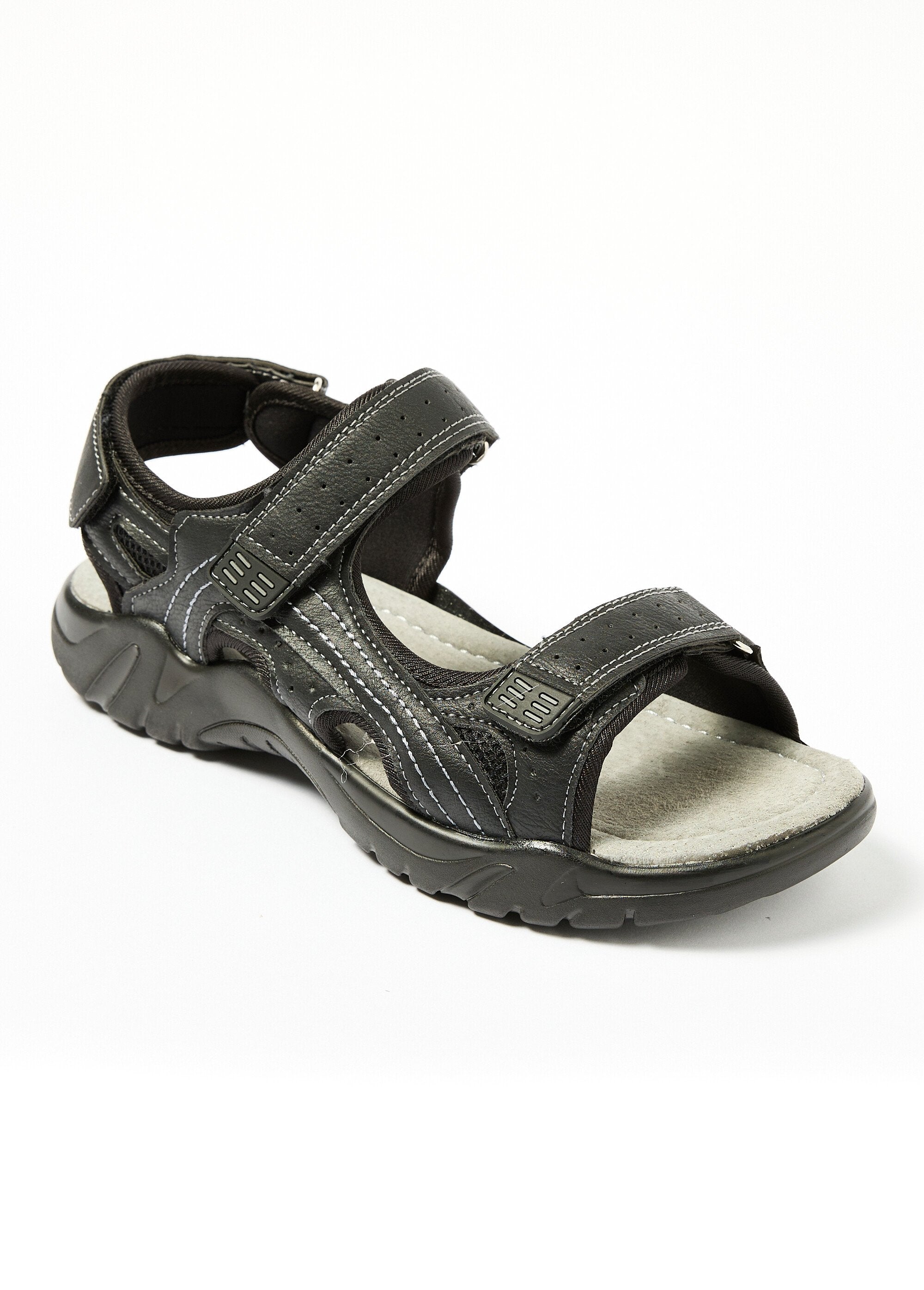 Comfortable_leather_sandals_Black_FA1_slim