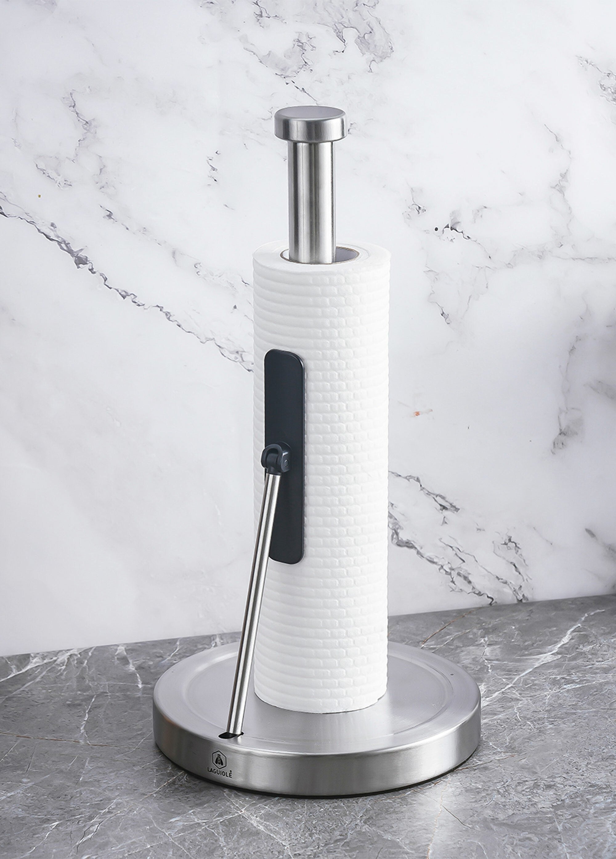 Stainless_steel_paper_towel_holder_-_"Harmony"_Money_FA1_slim