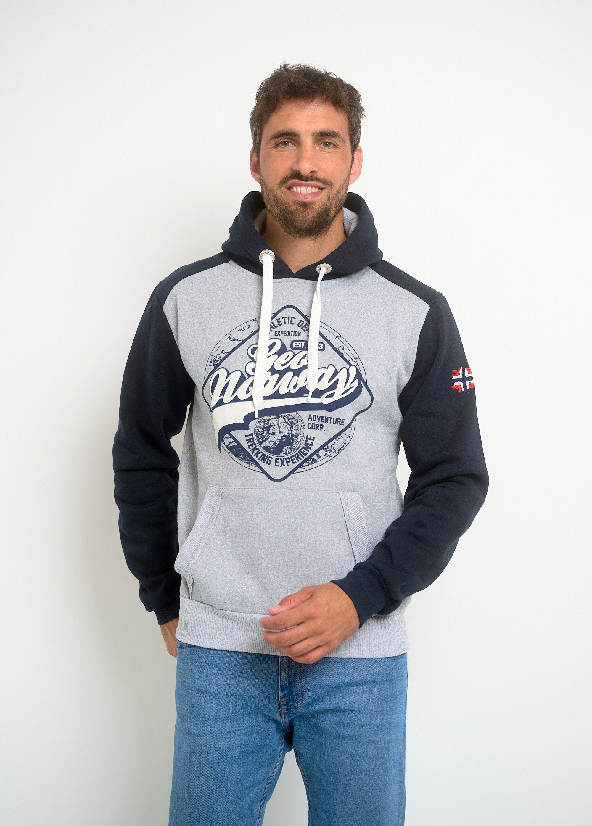 Vintage_Logo_Hoodie_Grey_melange_FA1_slim