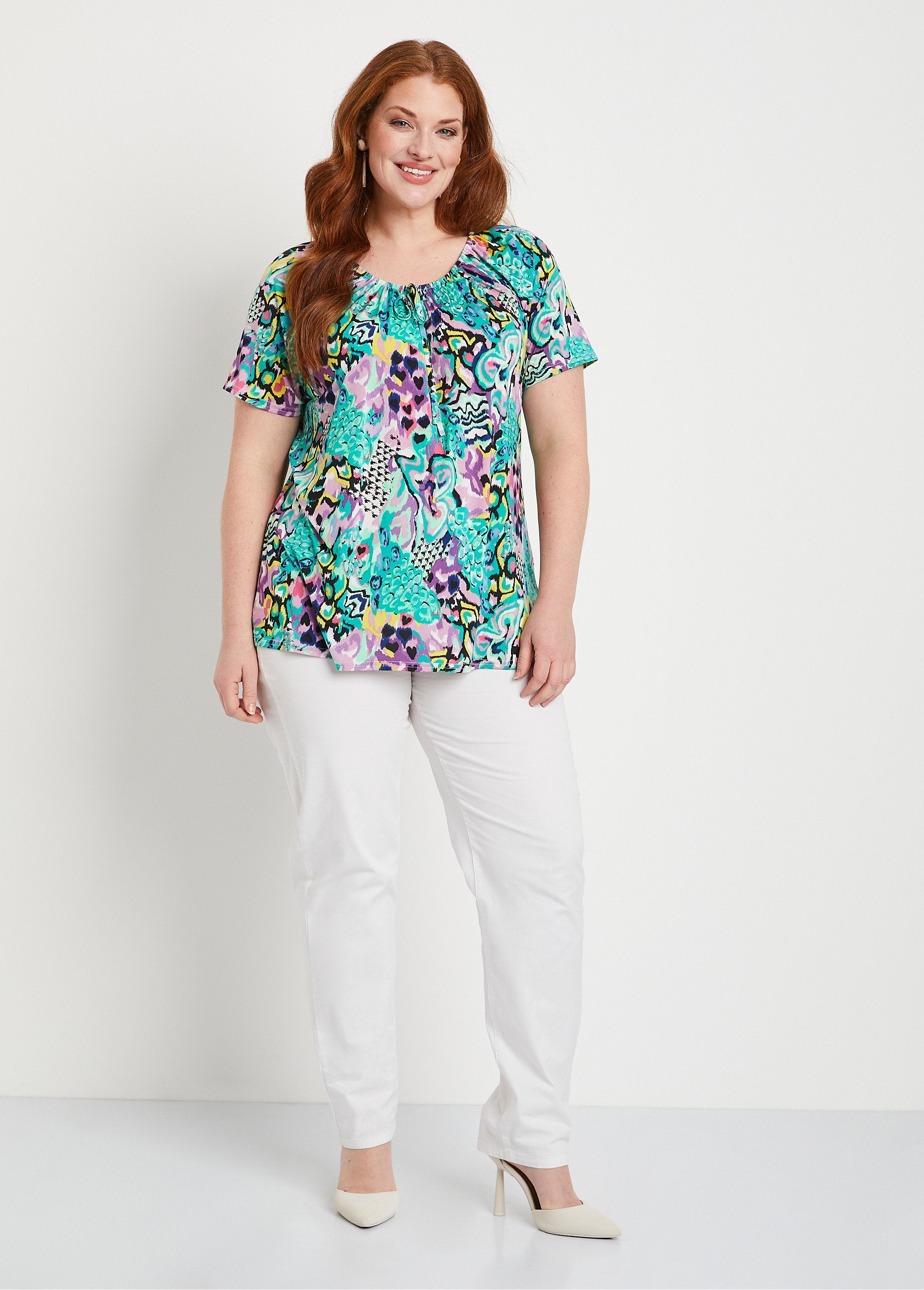 Long_loose_printed_t-shirt_Parma_and_green_SF1_curvy